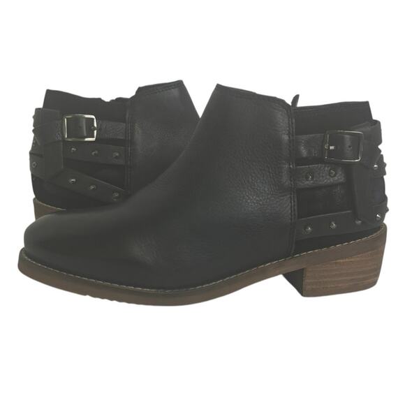 Softwalk  Women's Black Leather Bootie Size 6 Medium - Picture 6 of 8